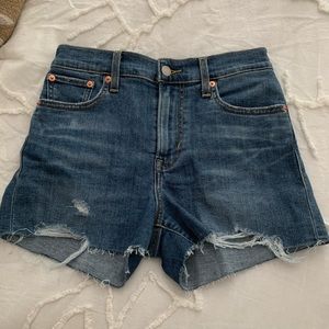 Levi’s high waisted shorts